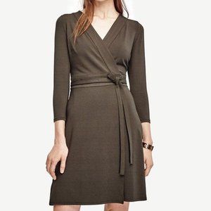 Ann Taylor Wrap Dress 4P